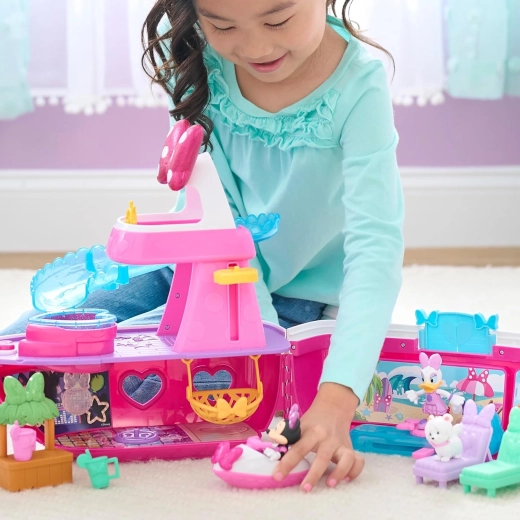 Personaggi MINNIE, DAISY e magica trasformazione di colore