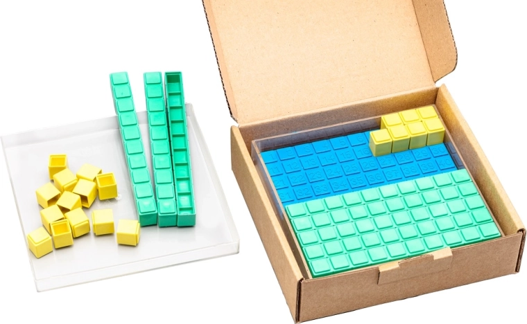 Wissner set didattico del sistema decimale (29 pz)