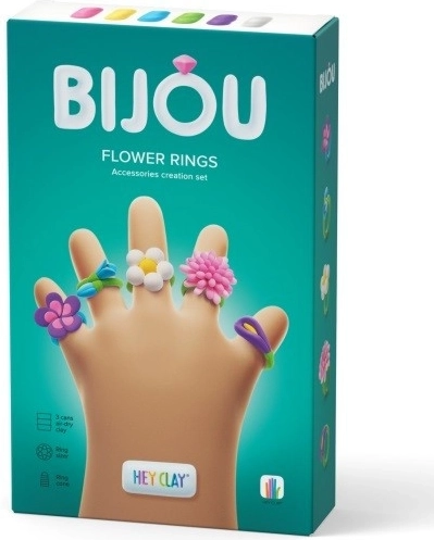 Anelli Fiori Hey Clay Bijou