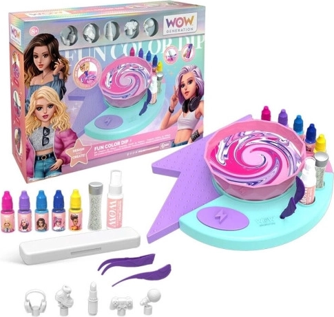 Kids Euroswan WoW Generation Hydro Dip Studio set creativo con accessori