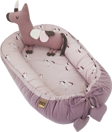 Materiali delicati e grazioso motivo Unicorn