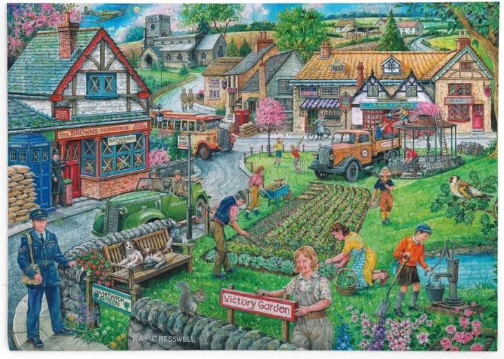 HOP Puzzle Il giardinaggio verso la vittoria, 250 pezzi grandi