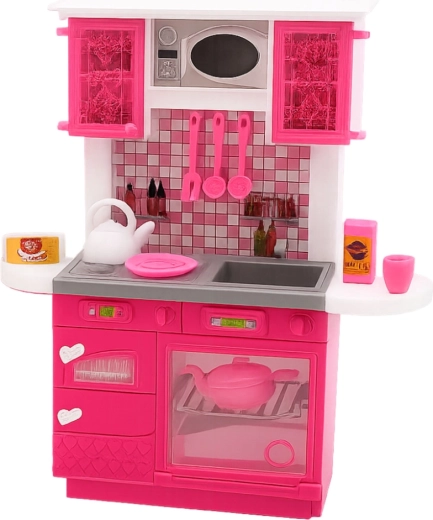 Cucina realistica con forno e lavello