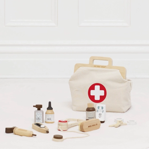 Pratica borsa in tessuto in stile vintage