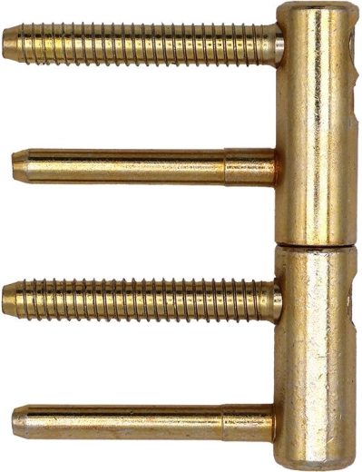 Cerniera per porte TRIO 15, completa, zinco giallo (10 pz)