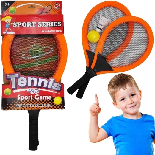 Set di racchette Woopie per bambini per tennis e badminton