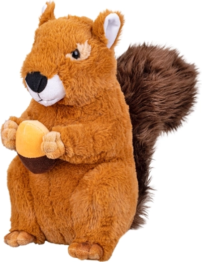 Scoiattolo di peluche 33 cm per neonati e bambini