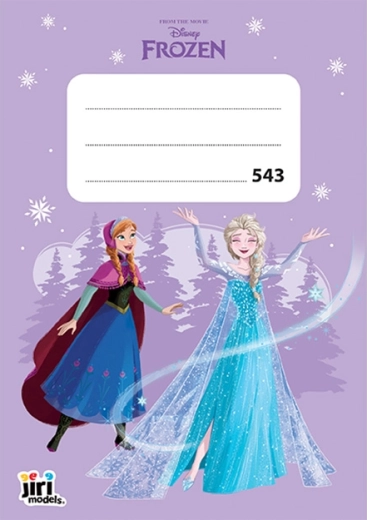 Quaderno scolastico A5 Frozen 543