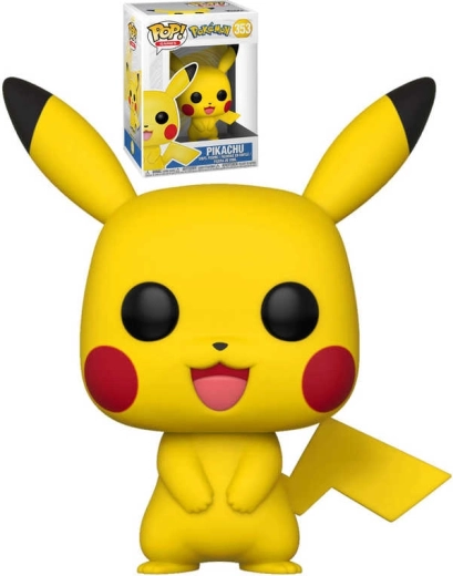 Funko Pop! Games Pokémon Pikachu, statuetta in vinile
