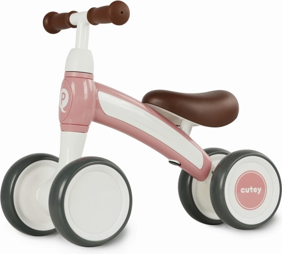 Bicicletta senza pedali QPlay Cutey-5 rosa