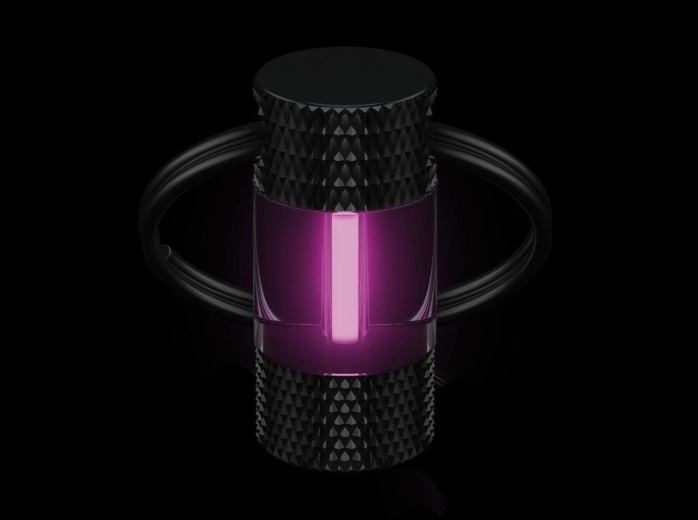 Böker Plus mini glow pink luce portachiavi senza batteria - 1 pezzo
