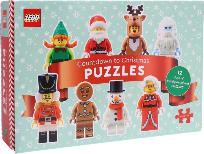 Calendario dell'Avvento LEGO con puzzle 12 in 1