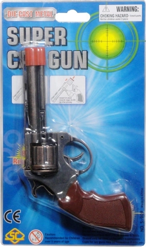 Pistola in metallo a capsule