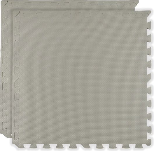 Tappetino pieghevole in schiuma Humbi per pavimento 120 × 60 cm, 2 pezzi, grigio chiaro