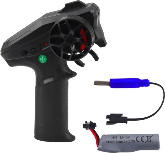 Sterzo preciso 2.4 GHz e batteria ricaricabile