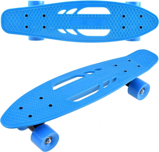 Penny skateboard per bambini con fori di presa fino a 50 kg – Blu