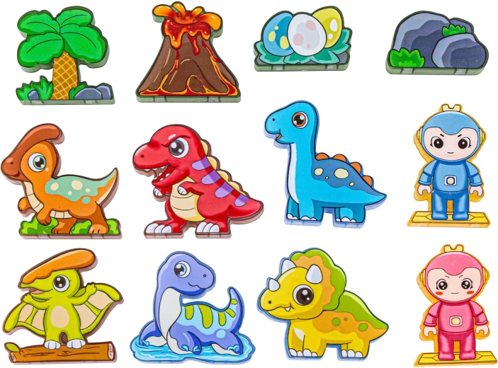 Accessori con dinosauri per ancora più gioco