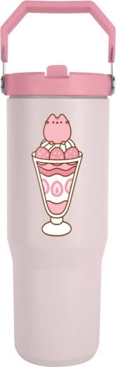 Pusheen tazza da viaggio con manico 850 ml