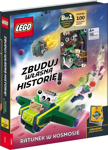LEGO Master Brand – salvataggio nello spazio (libro e set di costruzione)