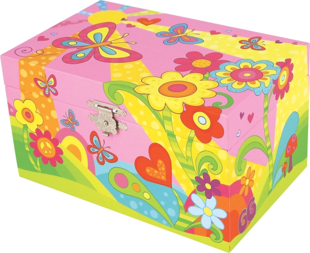 Portagioie musicale Goki butterfly meadow - 1 pezzo