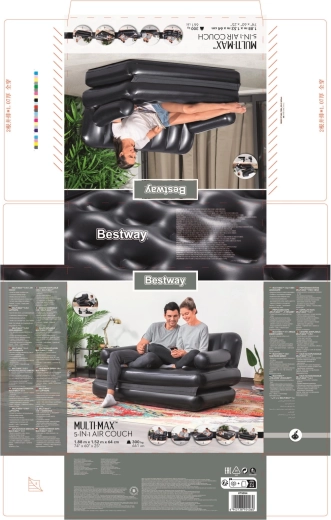 5in1: da divano a vero letto