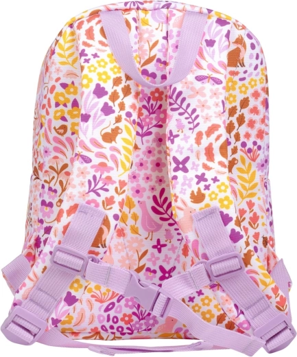 A Little Lovely Company piccolo zaino per bambini giardino fiorito