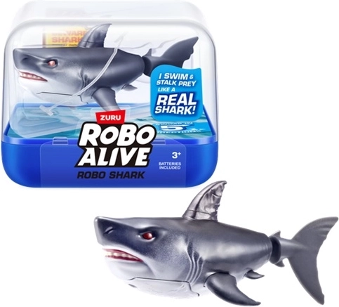 ZURU RoboAlive squalo galleggiante per l’acqua nero