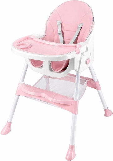 Seggiolone Baby Mix Nora, rosa dusty pink