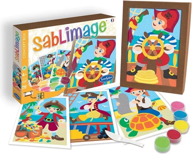 Sentosphere Sablimage Pirati – immagini di sabbia