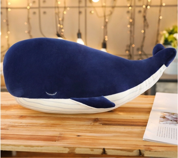 Bambola di peluche Balena Blu 45 cm