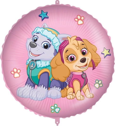 Palloncino in foil 18'' Paw Patrol Skye ed Everest