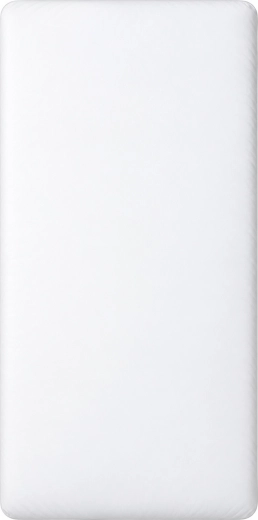 Lenzuolo con angoli in spugna per bambini Elefun con elastico bianco 60 × 120 cm