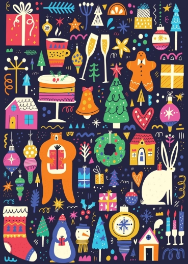 Puzzle vacanze invernali 1000 pezzi Yazz