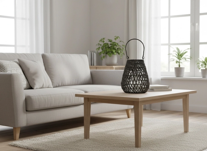 Accessorio di stile per un soggiorno moderno