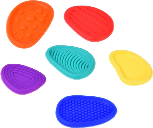 Sei diverse texture per l’esplorazione tattile