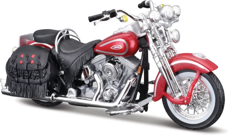 Maisto Harley-Davidson 1999 FLSTS Heritage Softail Springer 1:18 rosso