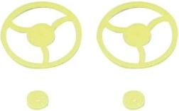 Set di ruote Piko da 15 mm, 2 pezzi