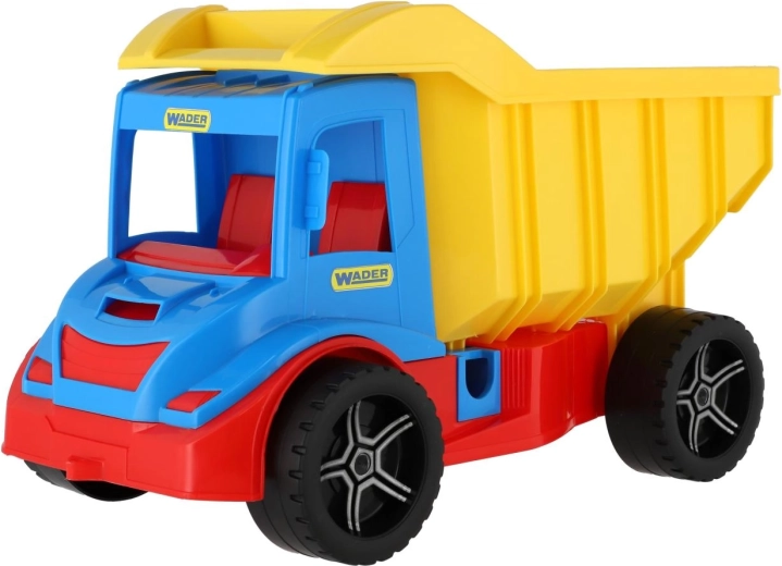 Camion da cantiere colorato per piccoli conducenti