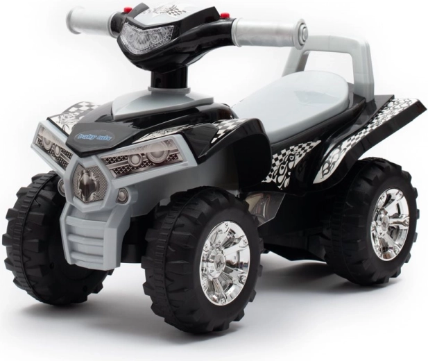 Scivolabile per bambini quad con suoni BABY MIX, grigio