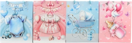 Sacchetto regalo per la nascita di un bambino