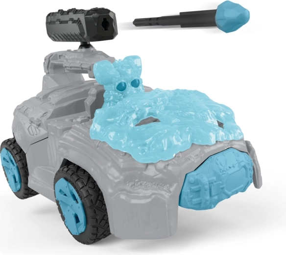 CrashMobil di ghiaccio con statuetta Mini Creature