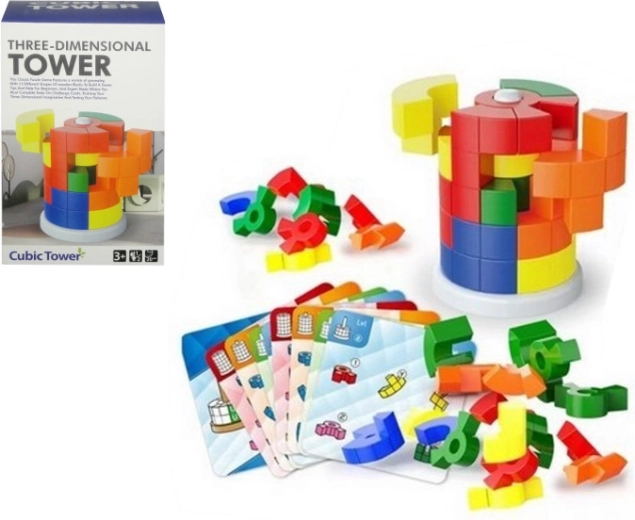 Set di costruzione Torre – rompicapo logico per bambini