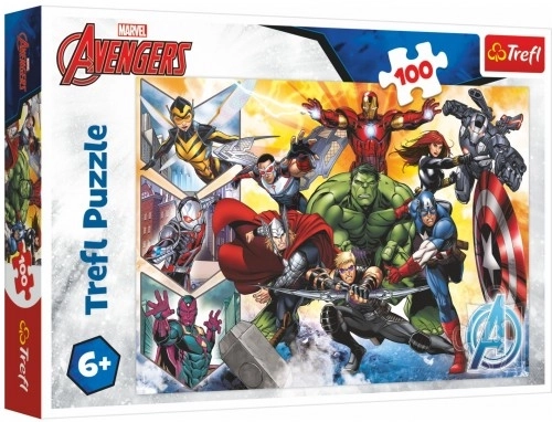 Puzzle da 100 pezzi Marvel Avengers – la forza degli Avengers
