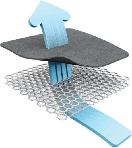 Ventilazione massima grazie alla struttura 3D