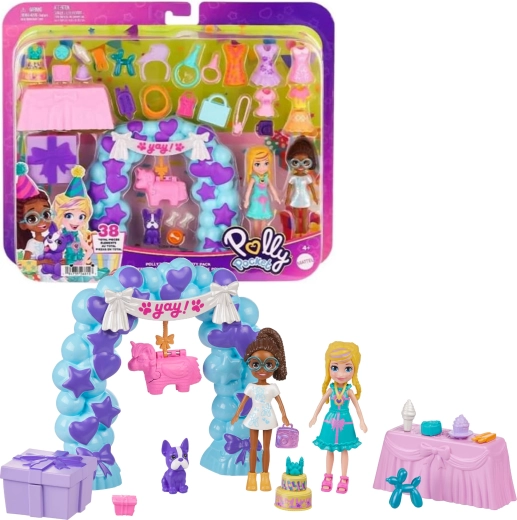 Polly Pocket festa di compleanno con bambole e accessori