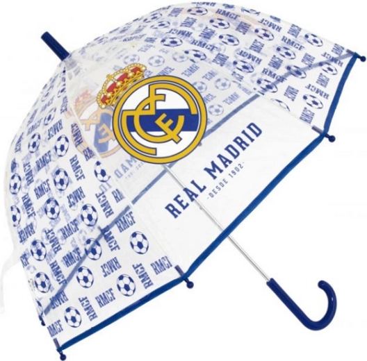 Ombrello trasparente per bambini Real Madrid