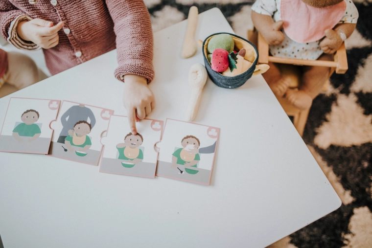 Carte con sequenze per allenare la routine