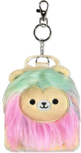Squishmallows peluche micro-zainetto e portachiavi Leone Leonaro - 1 pezzo