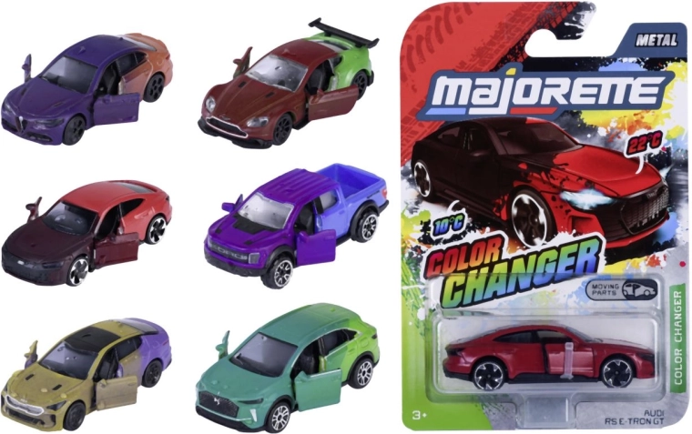 Macchinina Majorette premium cambia colore - 1 pezzo