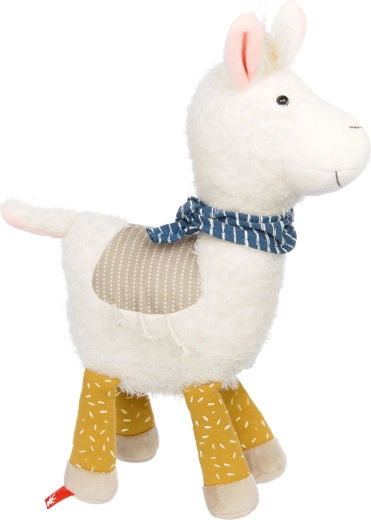 Lama di peluche patchwork Sigikid 29 cm